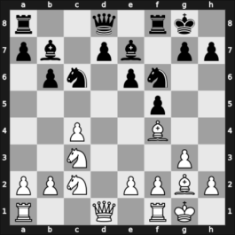 1937 Ostende – Round 5 – Koltanowski, George – 1/2-1/2 – Keres, Paul – G25