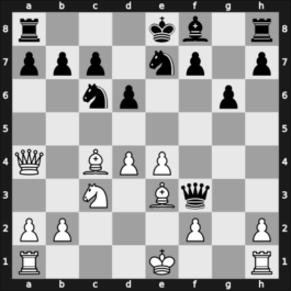 1937 POL Ch – Round 18 – Najdorf, Miguel – 0-1 – Schaechter, Izaak – G23