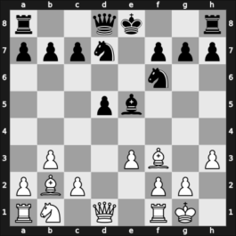 1937 Parnu – Round 4 – Tartakower, Savielly – 1/2-1/2 – Flohr, Salo – G12