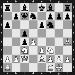 1937 Semmering/Baden – Round 4 – Ragozin, Viacheslav – 0-1 – Fine, Reuben – G13
