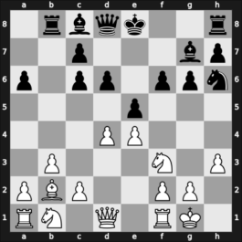 1937 Stockholm SWE – Round 6 – Mikenas, Vladas – 1/2-1/2 – Enevoldsen, Jens – G29