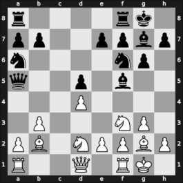 1937 Tbilisi ch-URS – Round 1 – Alatortsev, Vladimir N. – 1-0 – Ebralidze, Alexandre – G4
