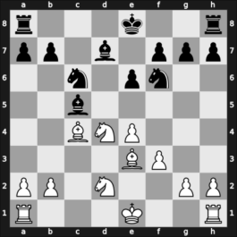 1937 Tbilisi ch-URS – Round 1 – Makogonov, Vladimir – 1/2-1/2 – Konstantinopolsky, Alexander – G18