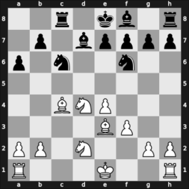 1937 Tbilisi ch-URS – Round 1 – Goglidze, Viktor – 1-0 – Rauzer, Vsevolod – G20