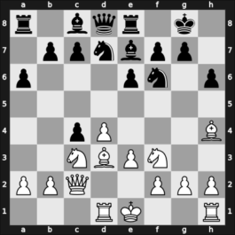 1937 Tbilisi ch-URS – Round 1 – Chekhover, Vitaly – 1/2-1/2 – Kan, Ilya A – G28