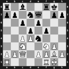 1937 Tbilisi ch-URS – Round 1 – Alatortsev, Vladimir N. – 0-1 – Konstantinopolsky, Alexander – G43