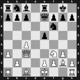 1937 Tbilisi ch-URS – Round 1 – Makogonov, Vladimir – 0-1 – Chekhover, Vitaly – G60