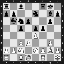 1937 Tbilisi ch-URS – Round 1 – Kasparian, Genrikh – 1/2-1/2 – Kan, Ilya A – G82