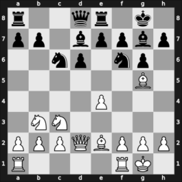 1937 Tbilisi ch-URS – Round 1 – Rabinovich, Ilya Mar – 1-0 – Kan, Ilya A – G83