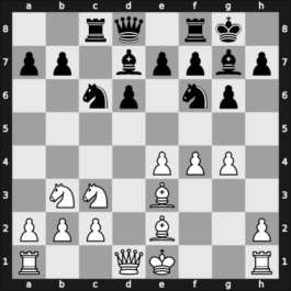 1937 Tbilisi ch-URS – Round 1 – Bondarevsky, Igor – 0-1 – Lisitsin, Georgy – G91