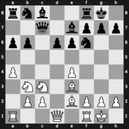 1937 Tbilisi ch-URS – Round 1 – Ilyin Zhenevsky, Alexander – 1/2-1/2 – Alatortsev, Vladimir N. – G96