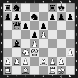 1937 Tbilisi ch-URS – Round 1 – Ilyin Zhenevsky, Alexander – 1-0 – Chekhover, Vitaly – G102