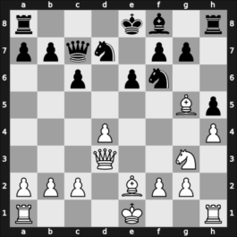 1937 Tbilisi ch-URS – Round 1 – Lilienthal, Andor – 1-0 – Budo, Alexander Semenovich – G107