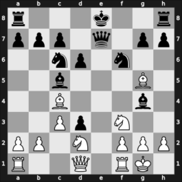 1937 Tbilisi ch-URS – Round 1 – Chekhover, Vitaly – 1-0 – Panov, Vasily – G114