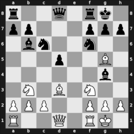 1937 Tbilisi ch-URS – Round 1 – Rabinovich, Ilya Mar – 0-1 – Belavenets, Sergey – G124
