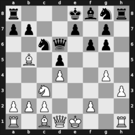 1937 Tbilisi ch-URS – Round 18 – Rabinovich, Ilya Mar – 1-0 – Ebralidze, Arkhil – G159