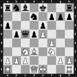 1937 Tbilisi ch-URS – Round ? – Rauzer, Vsevolod – 1-0 – Lilienthal, Andor – G167