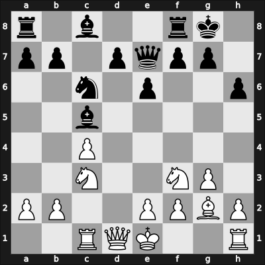 1937 Teplitz-Schoenau – Round 4 – Saemisch, Friedrich – 0-1 – Gilg, Karl – G13
