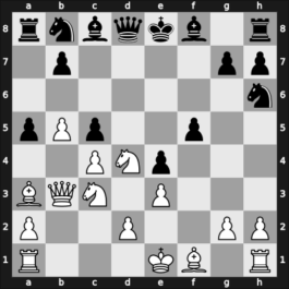 1937 URS-ch10 – Round ? – Lisitsin, Georgy – 1/2-1/2 – Rabinovich, Ilya Mar – G20