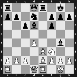 1938 AVRO – Round 1 – Keres, Paul Petrovich – 1/2-1/2 – Flohr, Salo – G13
