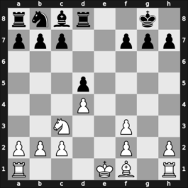 1938 Argentina – Round 3 – Benko, Francisco – 1/2-1/2 – Guimard, Carlos – G8