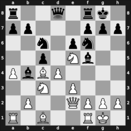 1938 Bad Elster – Round 6 – Ahues, Carl – 1/2-1/2 – Eliskases, Erich – G25