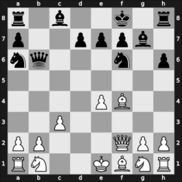 1938 Bad Oeynhausen – Round 1 – Michel, Paul – 1/2-1/2 – Richter, Kurt P – G15