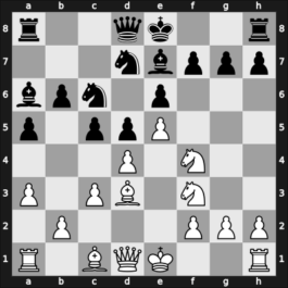 1938 Bad Oeynhausen – Round 7 – Kieninger, George – 1-0 – Rellstab, Ludwig – G50