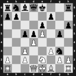 1938 Bad Oeynhausen – Round 13 – Kieninger, George – 1/2-1/2 – Richter, Kurt – G74