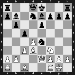 1938 GBR Ch 31. Major B – Round 1 – Peters, Arthur John – 1/2-1/2 – Seitz, Jakob Adolf – G1