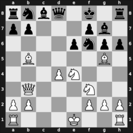 1938 It AVRO – Round 13 – Botvinnik, Mikhail – 1/2-1/2 – Flohr, Salo – G11
