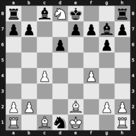 1938 Karlsruhe3839 – Round 1 – Lauterbach, Werner – 1/2-1/2 – Engels, Ludwig – G1