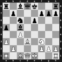 1938 Karlsruhe3839 – Round 5 – Bogoljubow, Efim – 1/2-1/2 – Lauterbach, Werner – G13