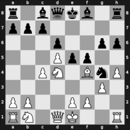 1938 Krefeld – Round 1 – Eliskases, Erich – 1-0 – Hussong, H. – G10