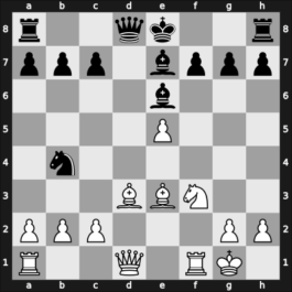1938 Lasker – Round 1 – Halosar, Hermann – 1-0 – Saemisch, Friedrich – G2