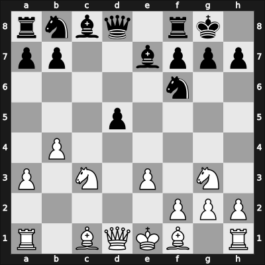 1938 Lasker – Round 5 – Becker, Albert – 0-1 – Saemisch, Friedrich – G17