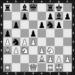 1938 Leningrad – Round 1 – Ragozin, Viacheslav – 0-1 – Botvinnik, Mikhail – G12