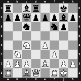 1938 Leningrad – Round 1 – Shamaev, Leonid – 1-0 – Bastrikov, Georgy – G19