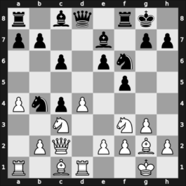 1938 Leningrad – Round 1 – Chekhover, Vitaly – 1-0 – Troitsky, Arsenyi – G23