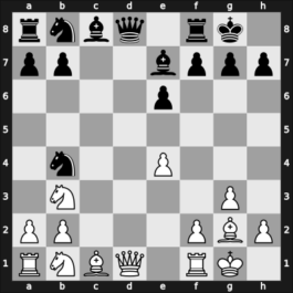 1938 Leningrad – Round 1 – Grechkin, Dmitry M – 1-0 – Kamyshov, Mikhail – G25