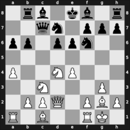 1938 Ljubljana – Round 1 – Steiner, Lajos – 1/2-1/2 – Pirc, Vasja – G11