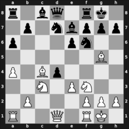 1938 Lodz – Round 1 – Frydman, Paulino – 1/2-1/2 – Stahlberg, Gideon – G13