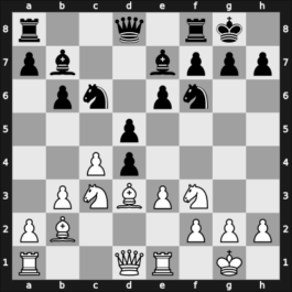 1938 Lodz – Round 1 – Menchik, Vera Frantsevna – 0-1 – Seitz, Jakob Adolf – G14