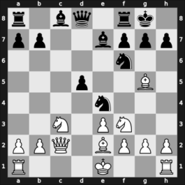 1938 Lodz – Round 1 – Najdorf, Miguel – 1/2-1/2 – Menchik, Vera Frantsevna – G36