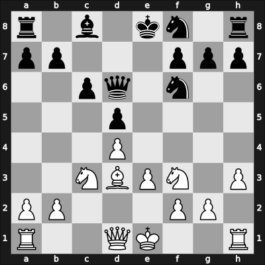 1938 Lodz – Round 1 – Eliskases, Erich – 1/2-1/2 – Kolski, Jakub – G43