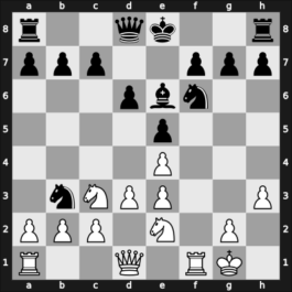 1938 Lodz – Round 1 – Tartakower, Savielly – 1/2-1/2 – Eliskases, Erich – G73