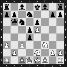 1938 Margate – Round 1 – Spielmann, Rudolf – 1-0 – Menchik, Vera Frantsevna – G5