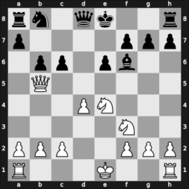 1938 Margate – Round 1 – Alexander, Conol Hugh – 1/2-1/2 – Spielmann, Rudolf – G6