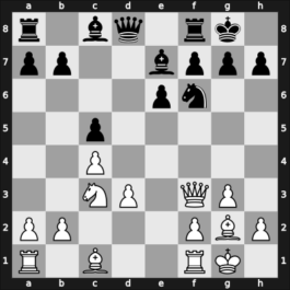 1938 Margate – Round 1 – Menchik, Vera Frantsevna – 1-0 – Sergeant, Edward – G9