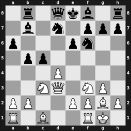 1938 Margate – Round 5 – Petrov, Vladimir (ENG) – 1-0 – Alekhine, Alexander – G25